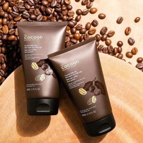 Đánh giá thành phần của tẩy da chết cà phê Cocoon dành cho da mặt